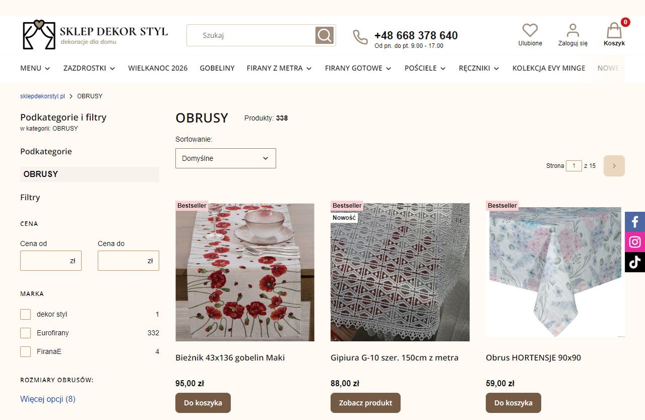 Obrus gobelinowy czy bieżnik gobelinowy – co lepiej sprawdzi się na małym stole i ławie?